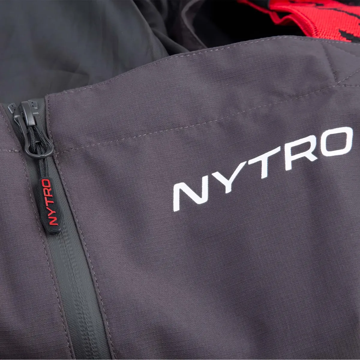 Nytro Waterproof Suit Black, Grey and Red - Image 2