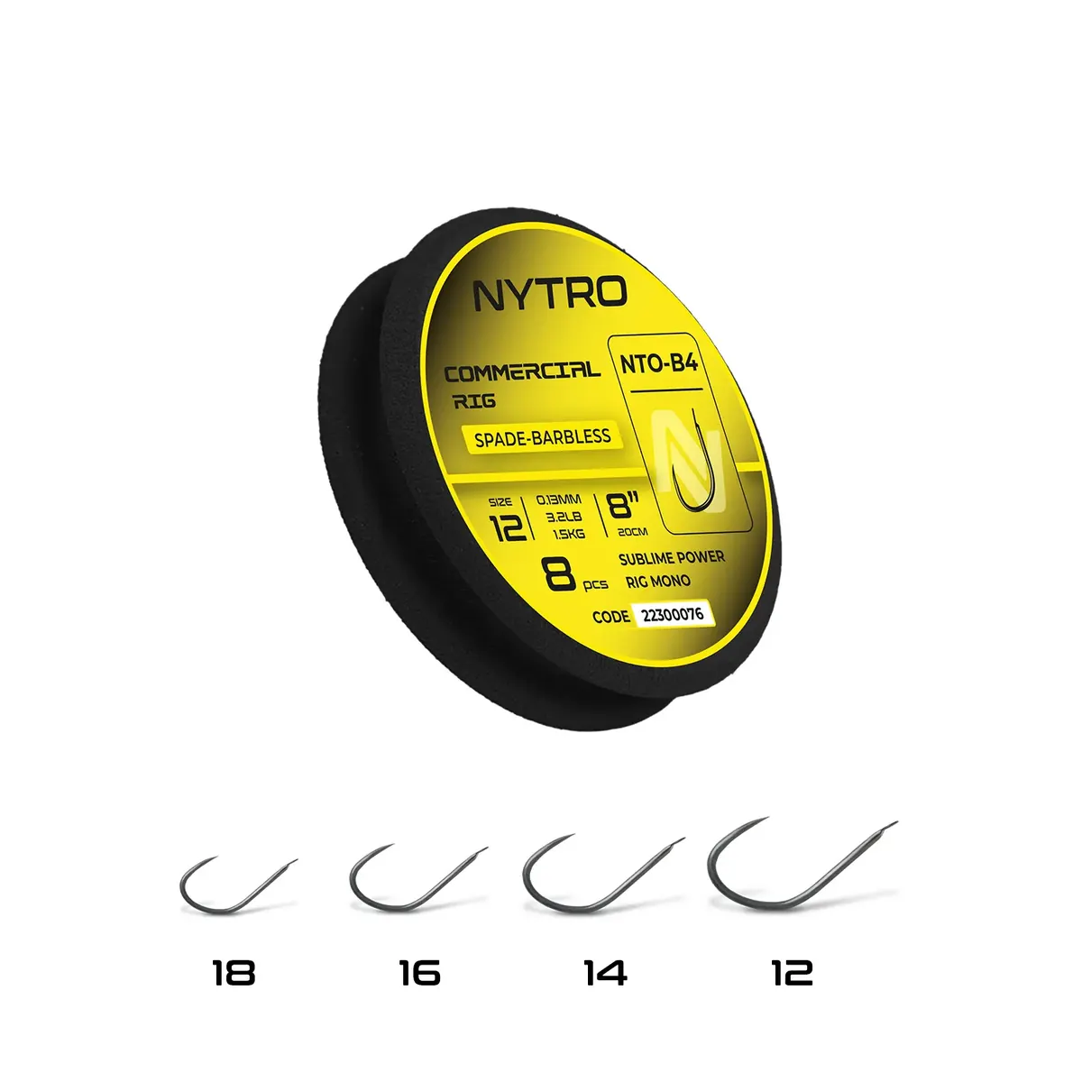 Nytro NTO-B4 Commercial Rigs - 8in / 20cm