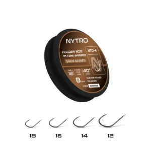 Nytro NTO4 Fine Feeder Rigs - 100cm